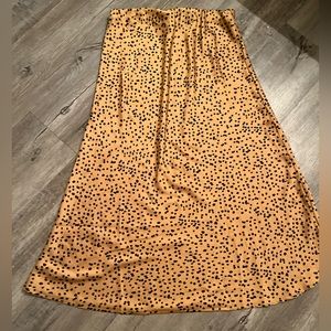 Hudson Gray animal print skirt L